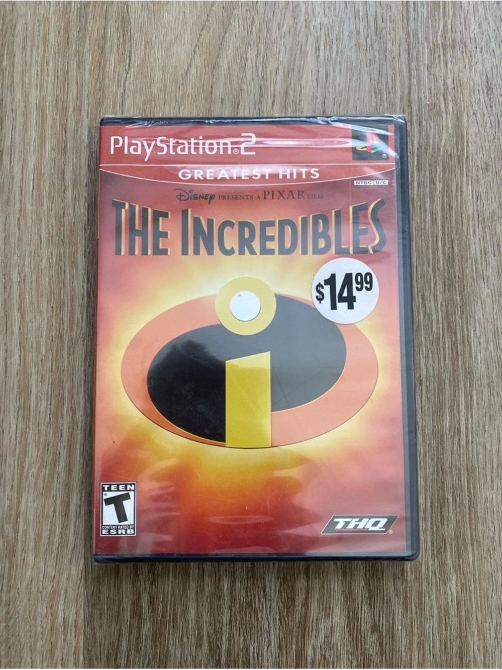 PlayStation 2 The Incredibles (Greatest Hits) - Red/Orange Cover